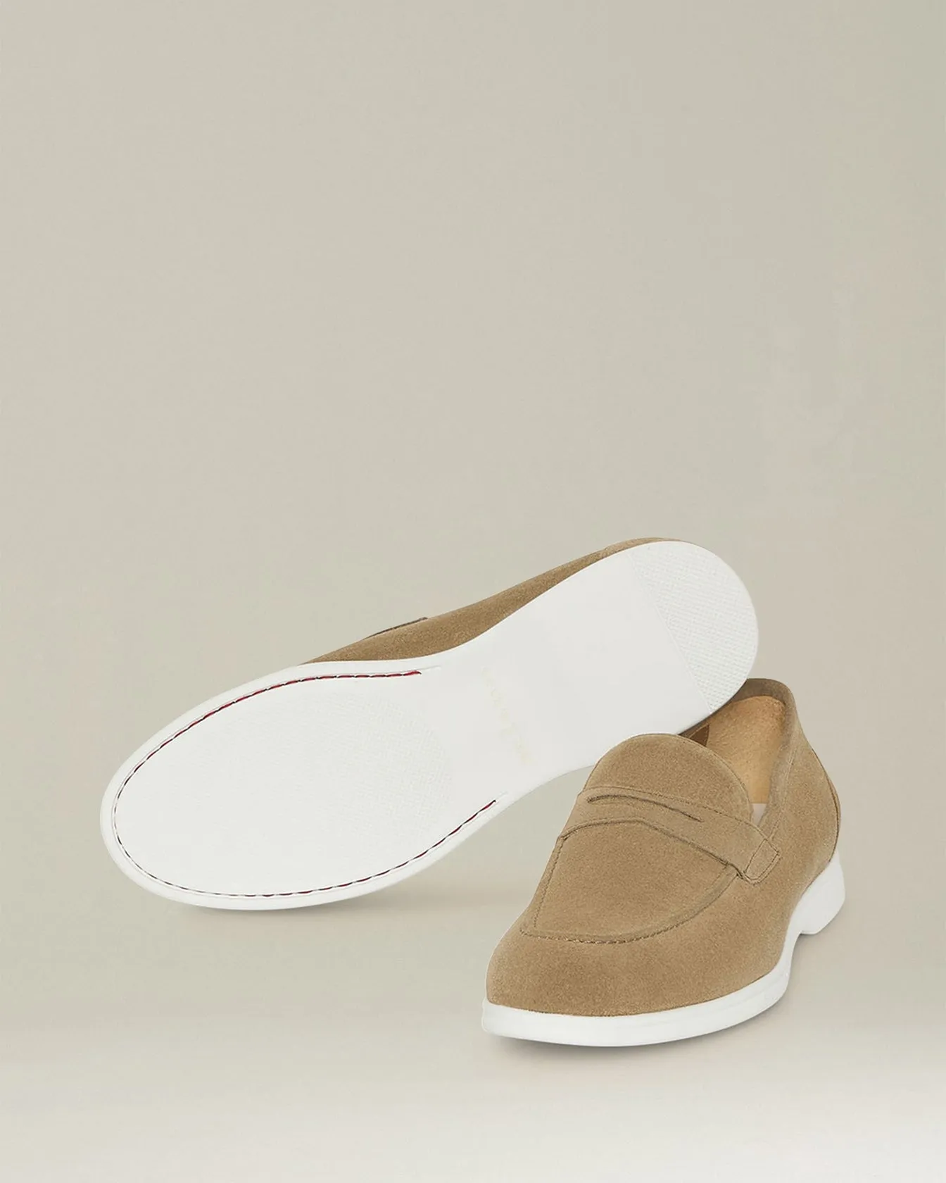 MOKA CALFSKIN LOAFER sold by Kiton product image thumbnail 4