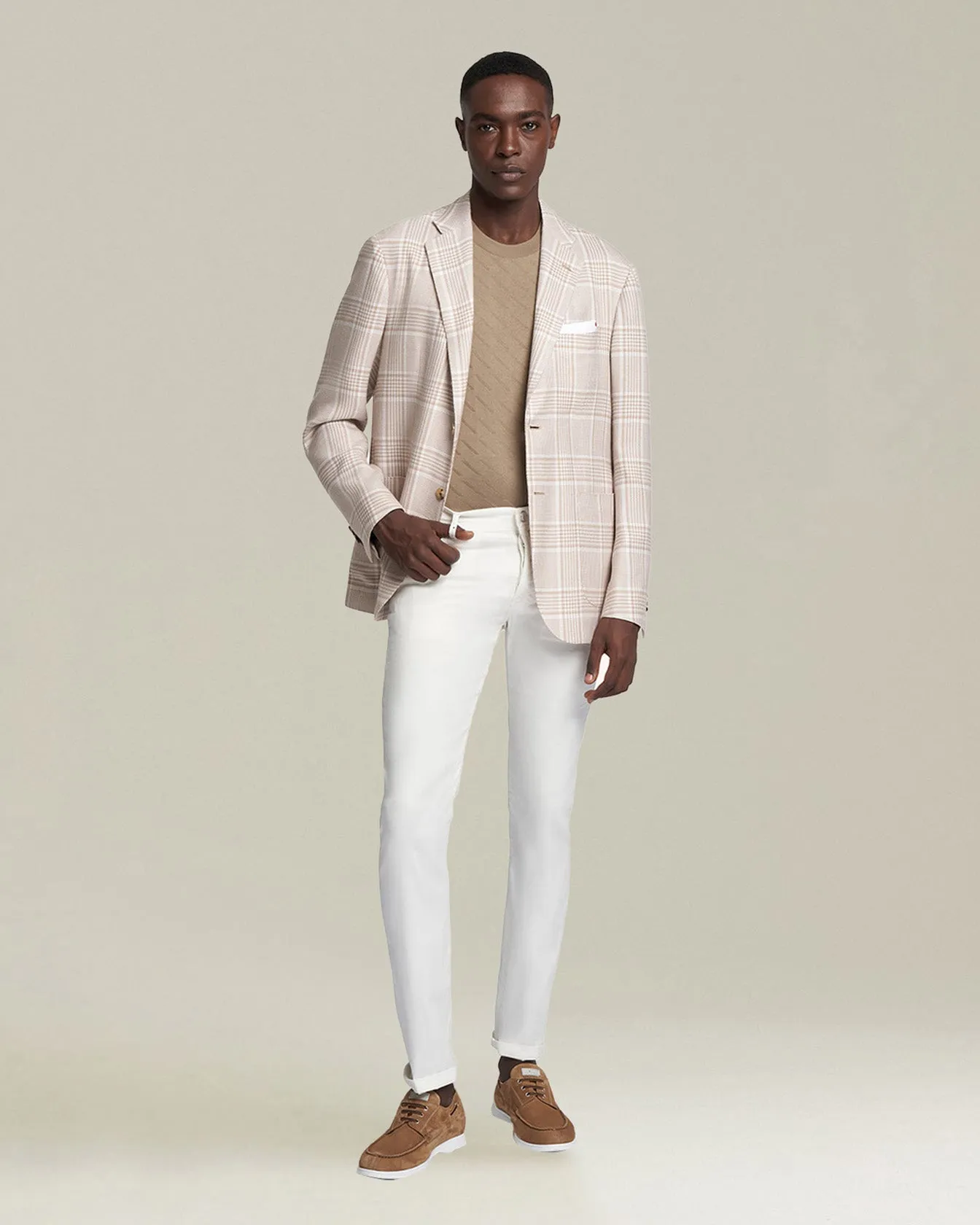 TROUSERS LINEN sold by Kiton product image thumbnail 5