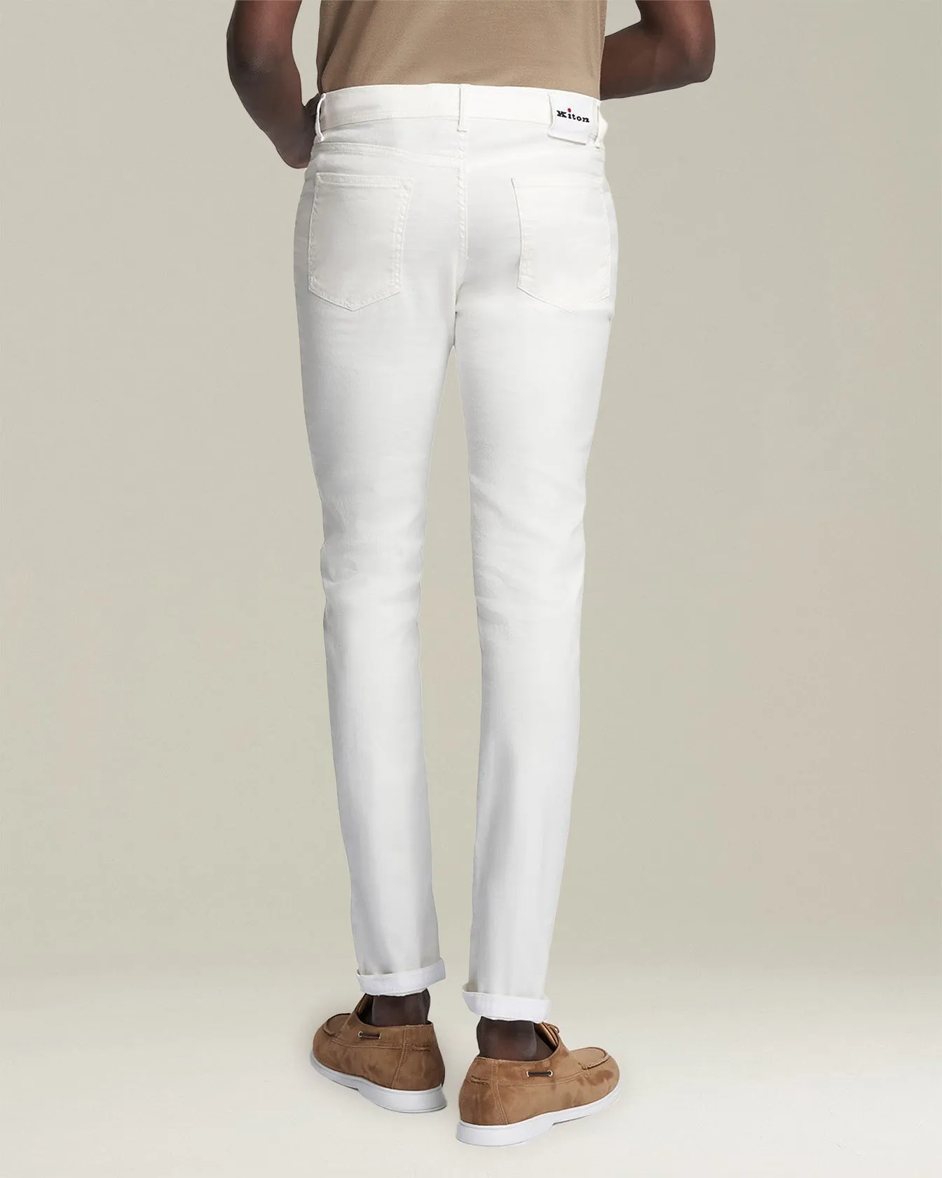 TROUSERS LINEN sold by Kiton product image thumbnail 3