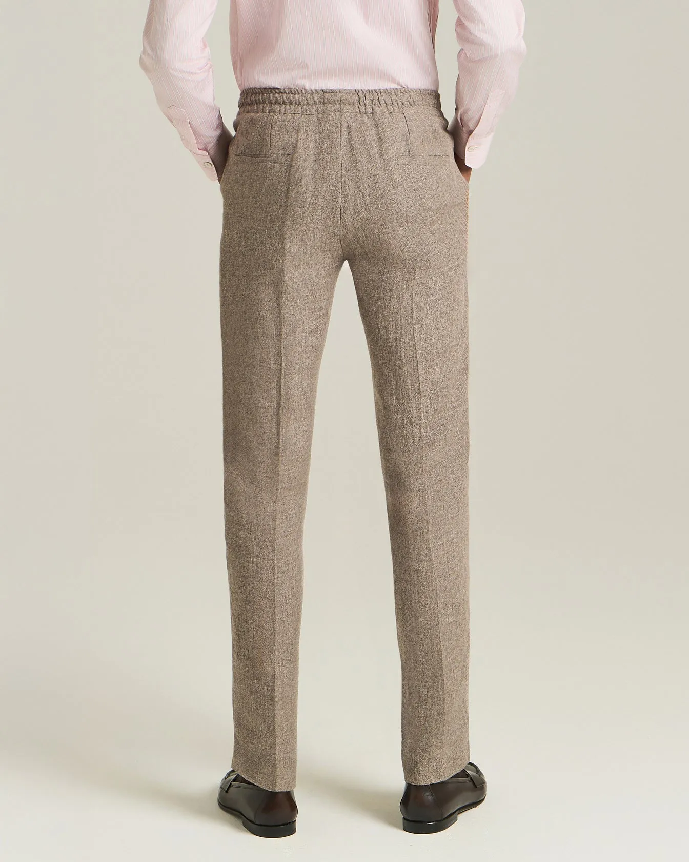 COMFORT LINEN TROUSERS sold by Kiton product image thumbnail 3