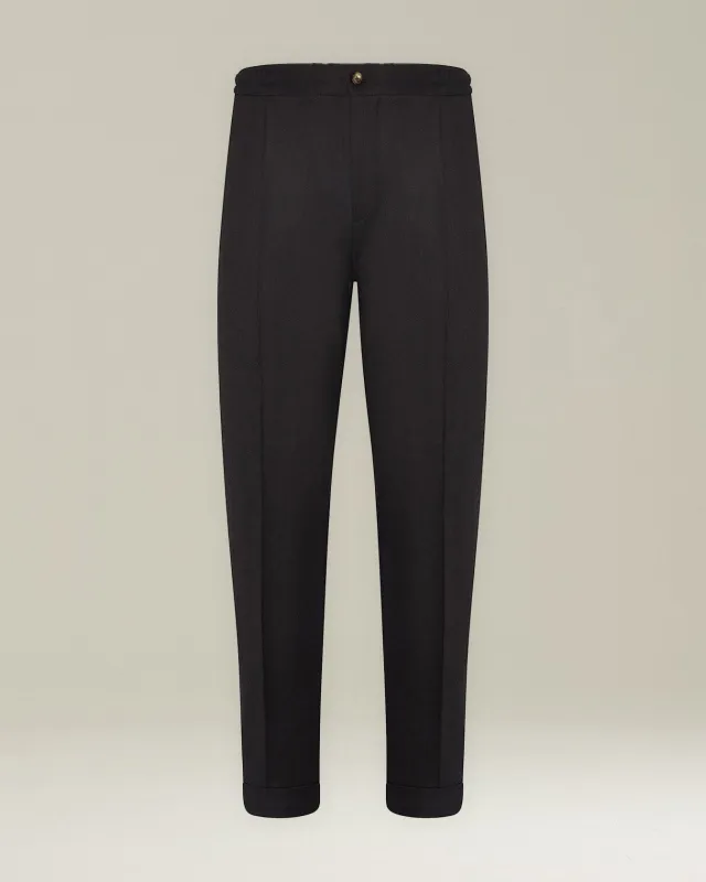 COTTON AND CASHMERE COMFORT TROUSERS sold by Kiton