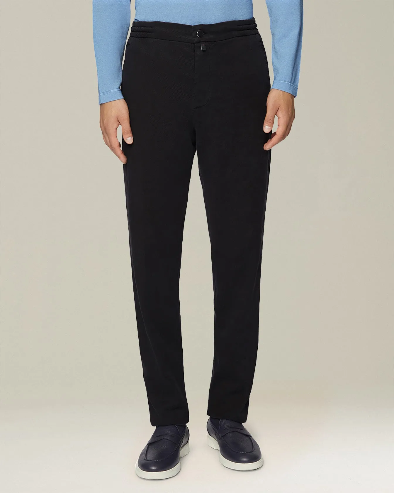 COTTON BLEND COMFORT TROUSERS sold by Kiton product image thumbnail 2