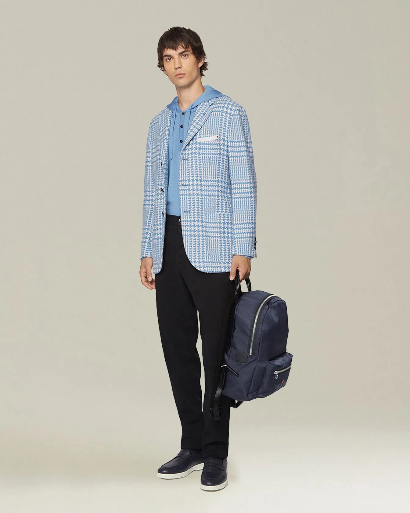 COTTON BLEND COMFORT TROUSERS sold by Kiton product image thumbnail 5