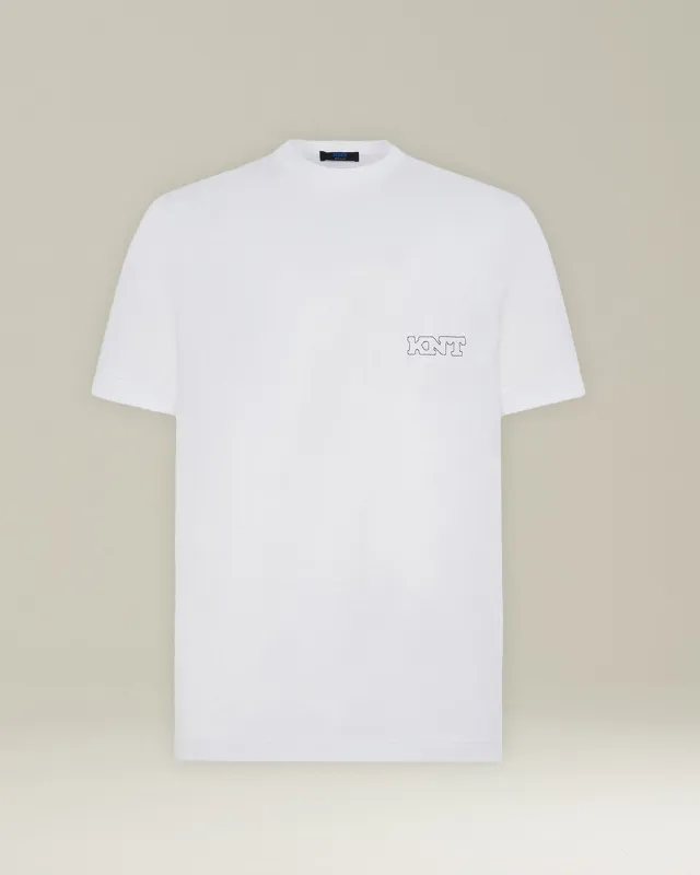 COTTON JERSEY T-SHIRT made by Kiton