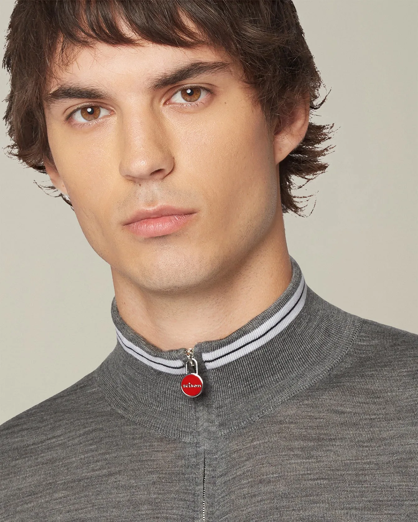 SPORTY WOOL CARDIGAN sold by Kiton product image thumbnail 4