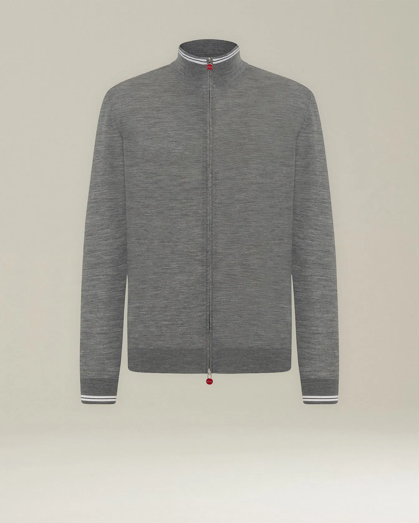 SPORTY WOOL CARDIGAN sold by Kiton