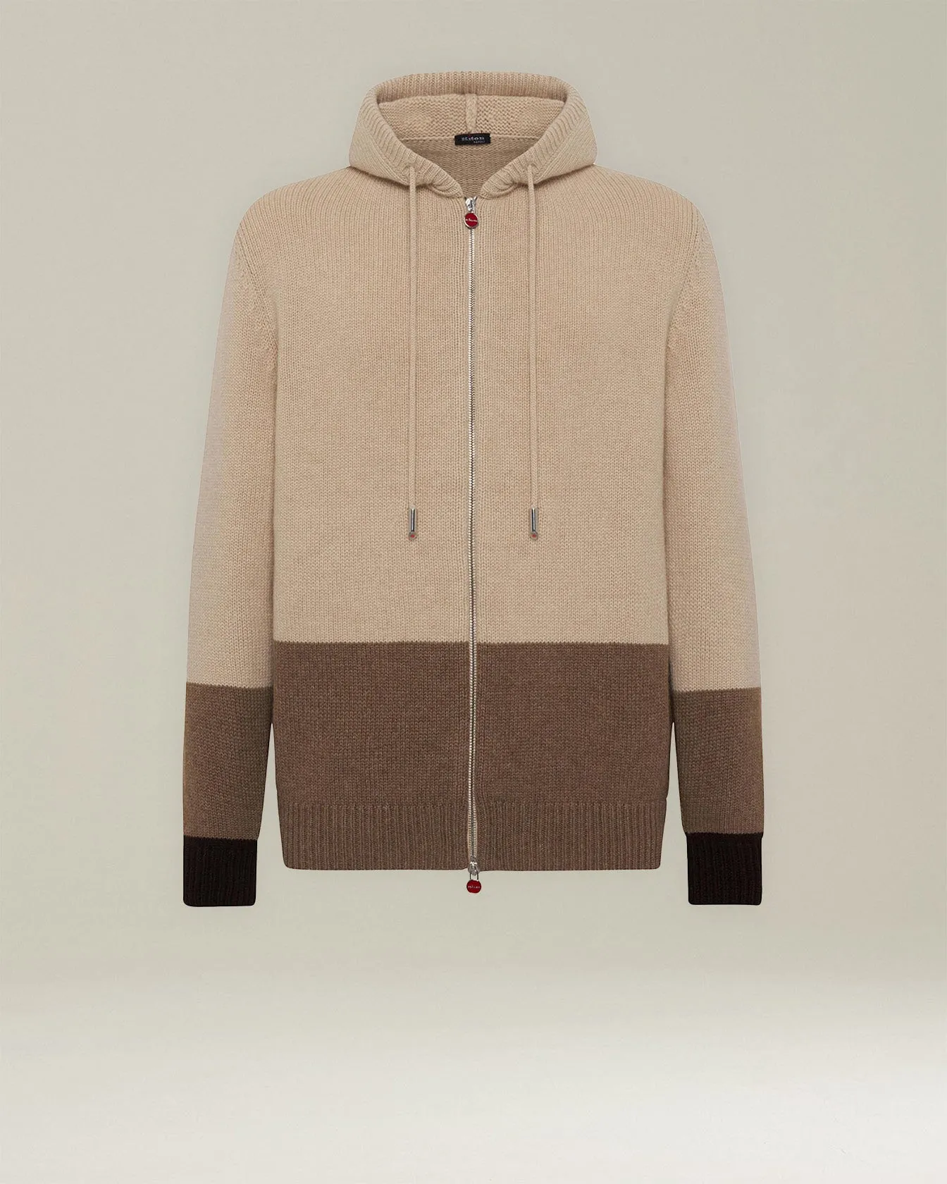 COLOUR BLOCK CASHMERE BOMBER JACKET sold by Kiton