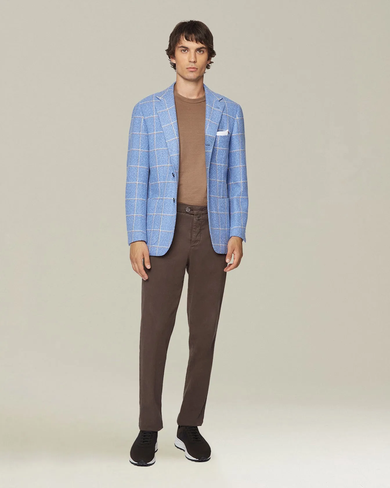 MONOCHROME COTTON T-SHIRT sold by Kiton product image thumbnail 5