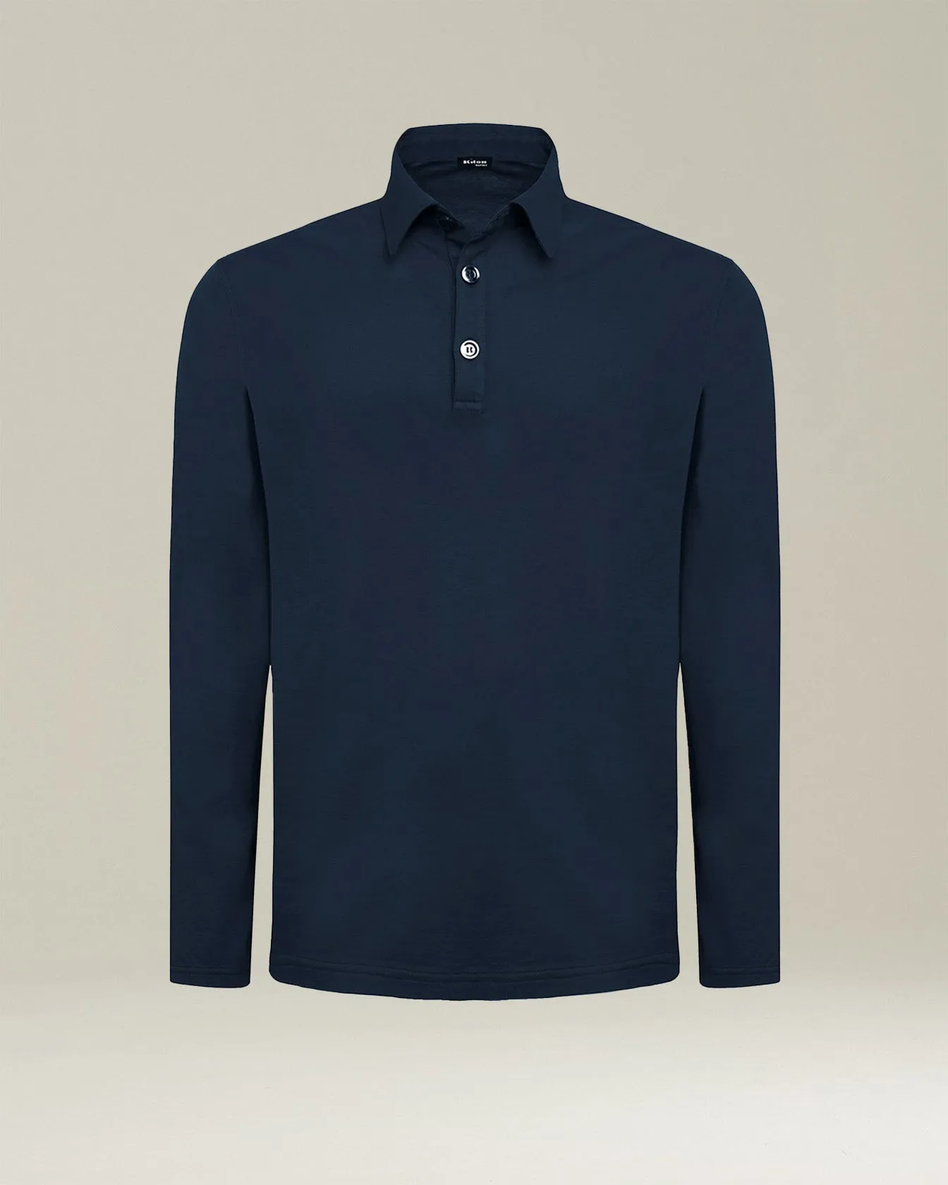 JERSEY POLOSHIRT L/S COTTON sold by Kiton
