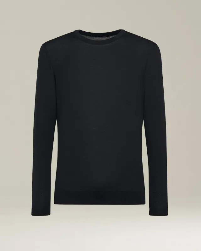 JERSEY ROUNDNECK WOOL made by Kiton