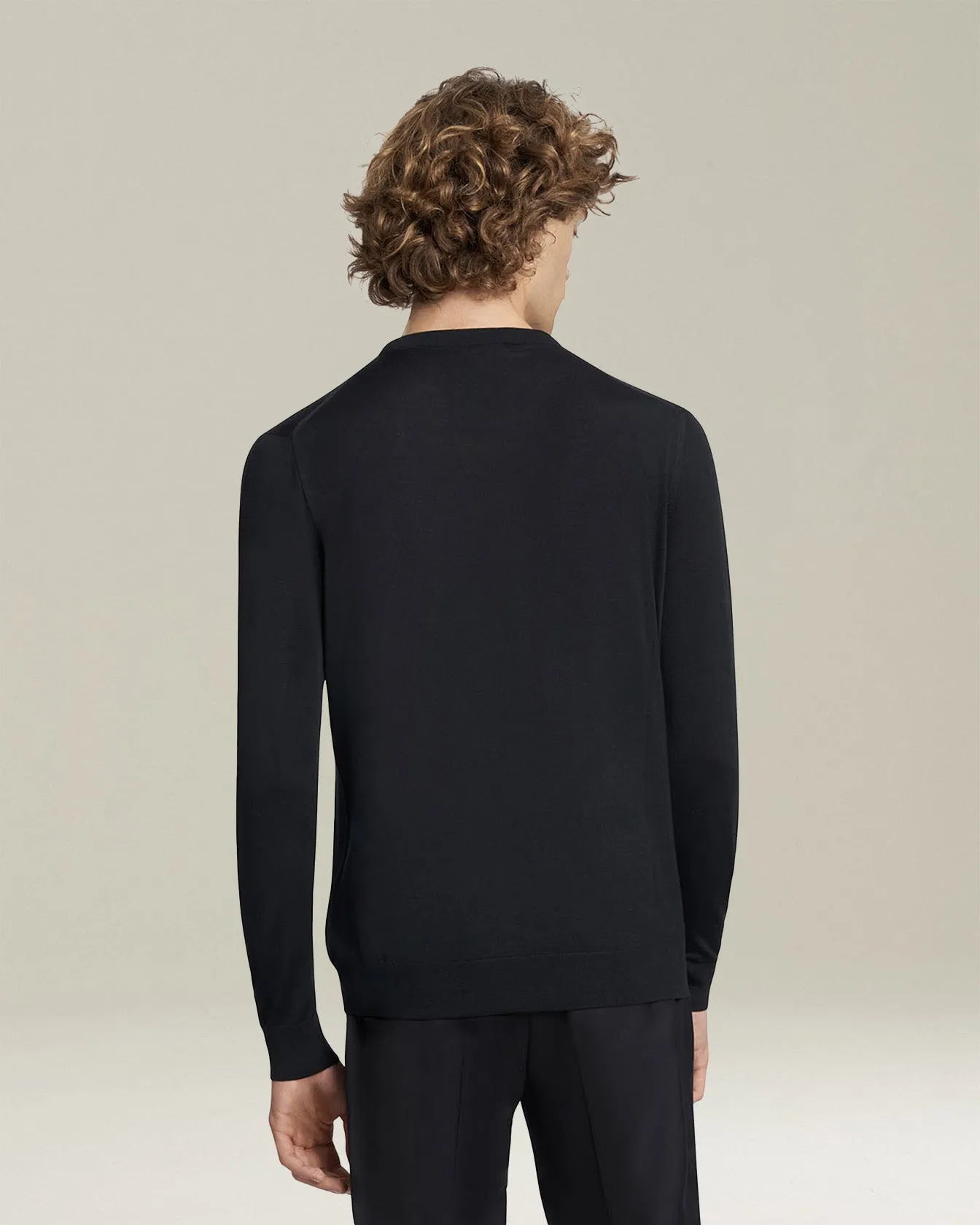 JERSEY ROUNDNECK WOOL sold by Kiton product image thumbnail 3