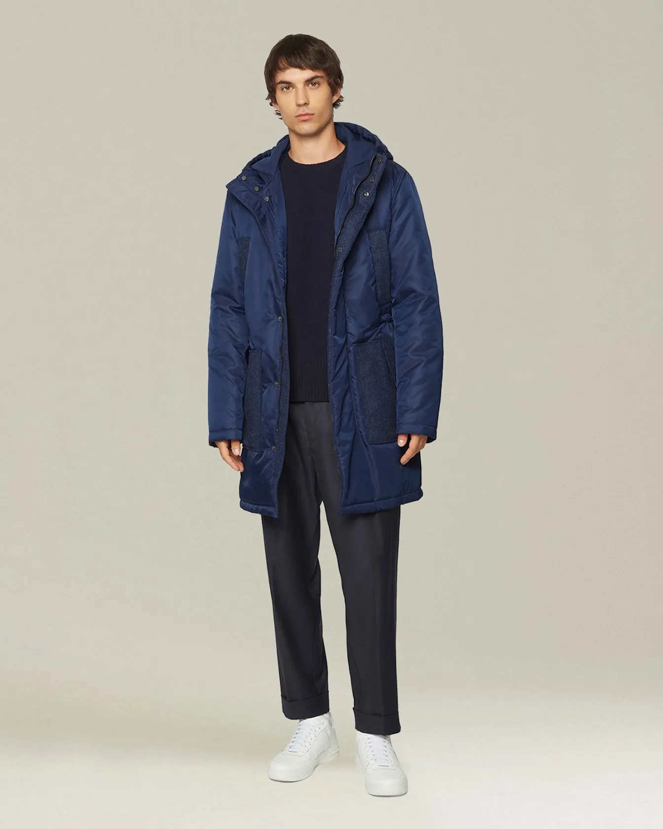 HIGH-TECH PARKA WITH WOOL INSERTS sold by Kiton product image thumbnail 5