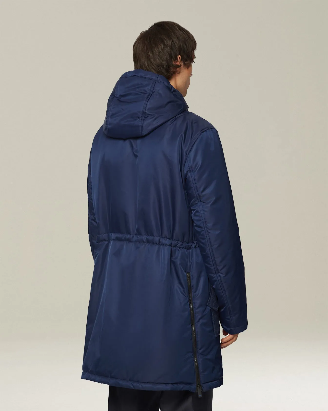 HIGH-TECH PARKA WITH WOOL INSERTS sold by Kiton product image thumbnail 3