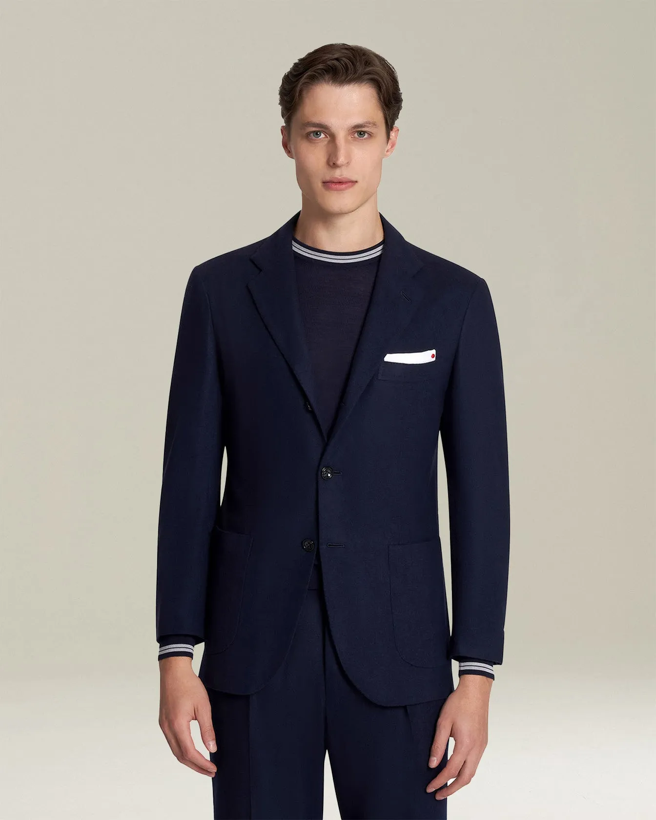 JACKET VIRGIN WOOL sold by Kiton product image thumbnail 2