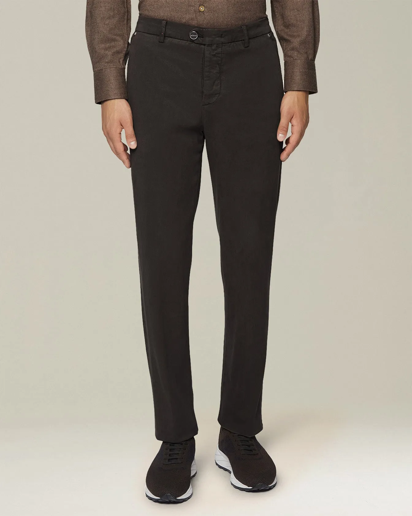 CASUAL COTTON TROUSERS sold by Kiton product image thumbnail 2