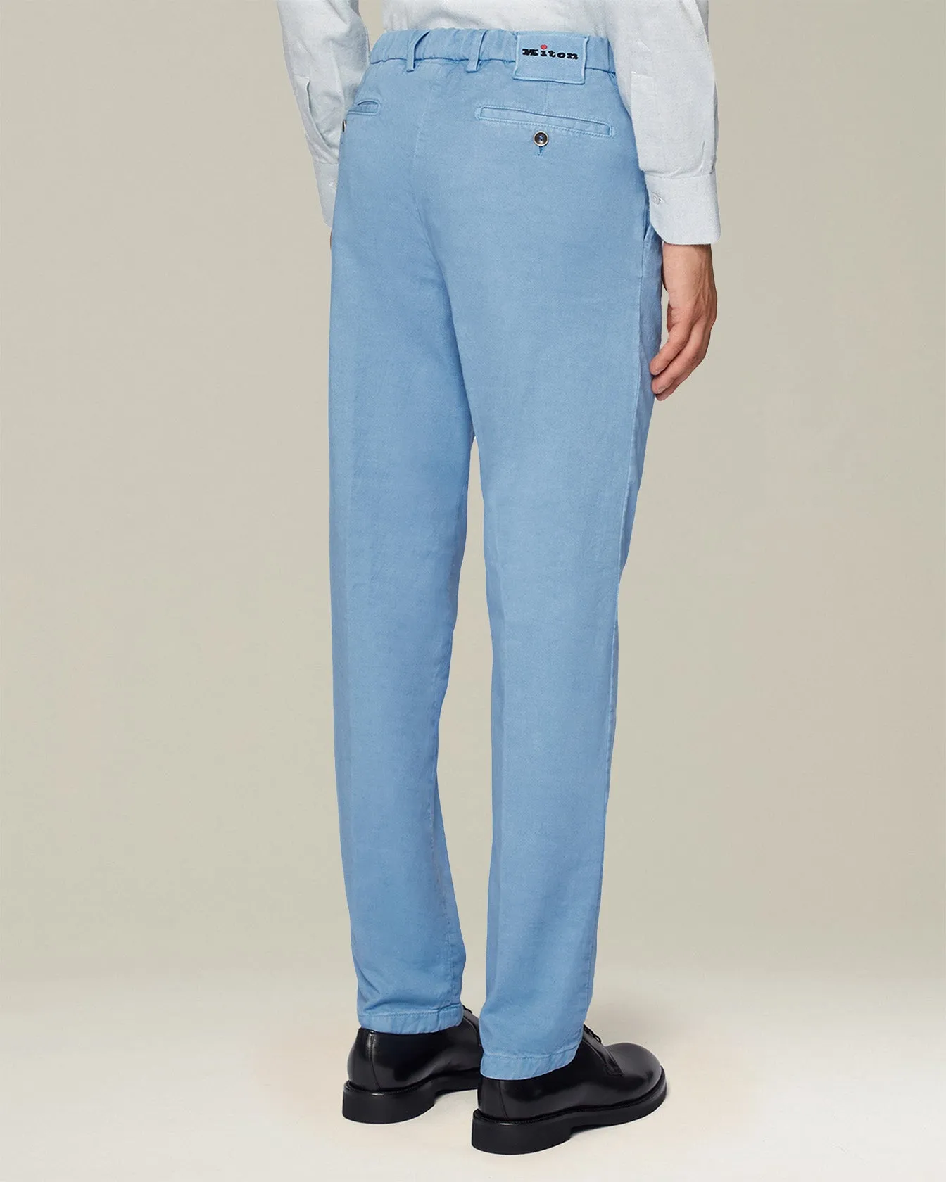 CASUAL COTTON TROUSERS sold by Kiton product image thumbnail 3
