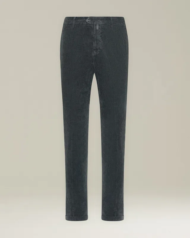 CASUAL COTTON AND CASHMERE TROUSERS sold by Kiton