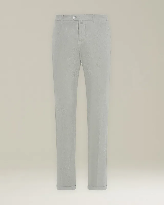 CASUAL COTTON AND CASHMERE TROUSERS sold by Kiton
