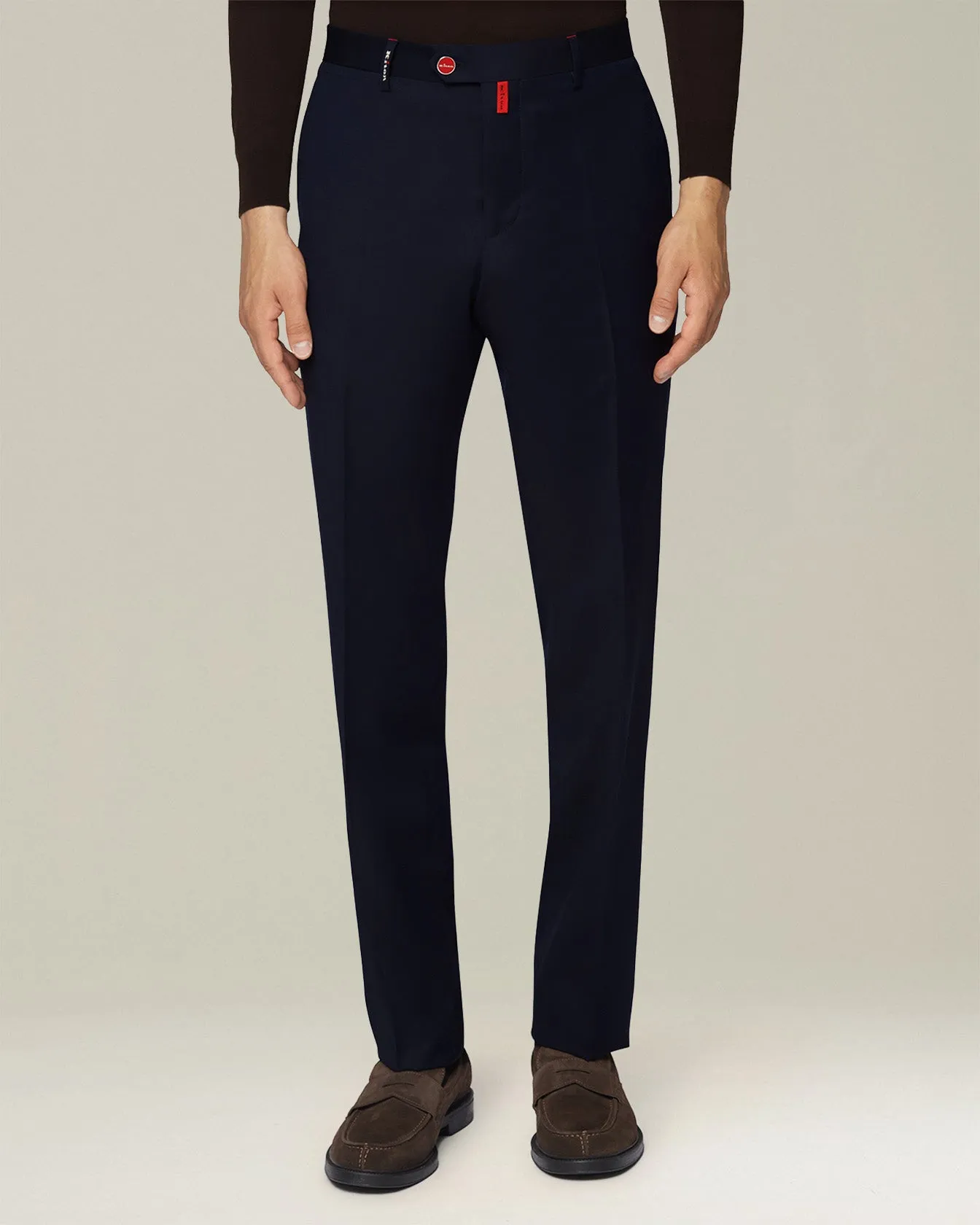 WOOL CHINO TROUSERS sold by Kiton product image thumbnail 2