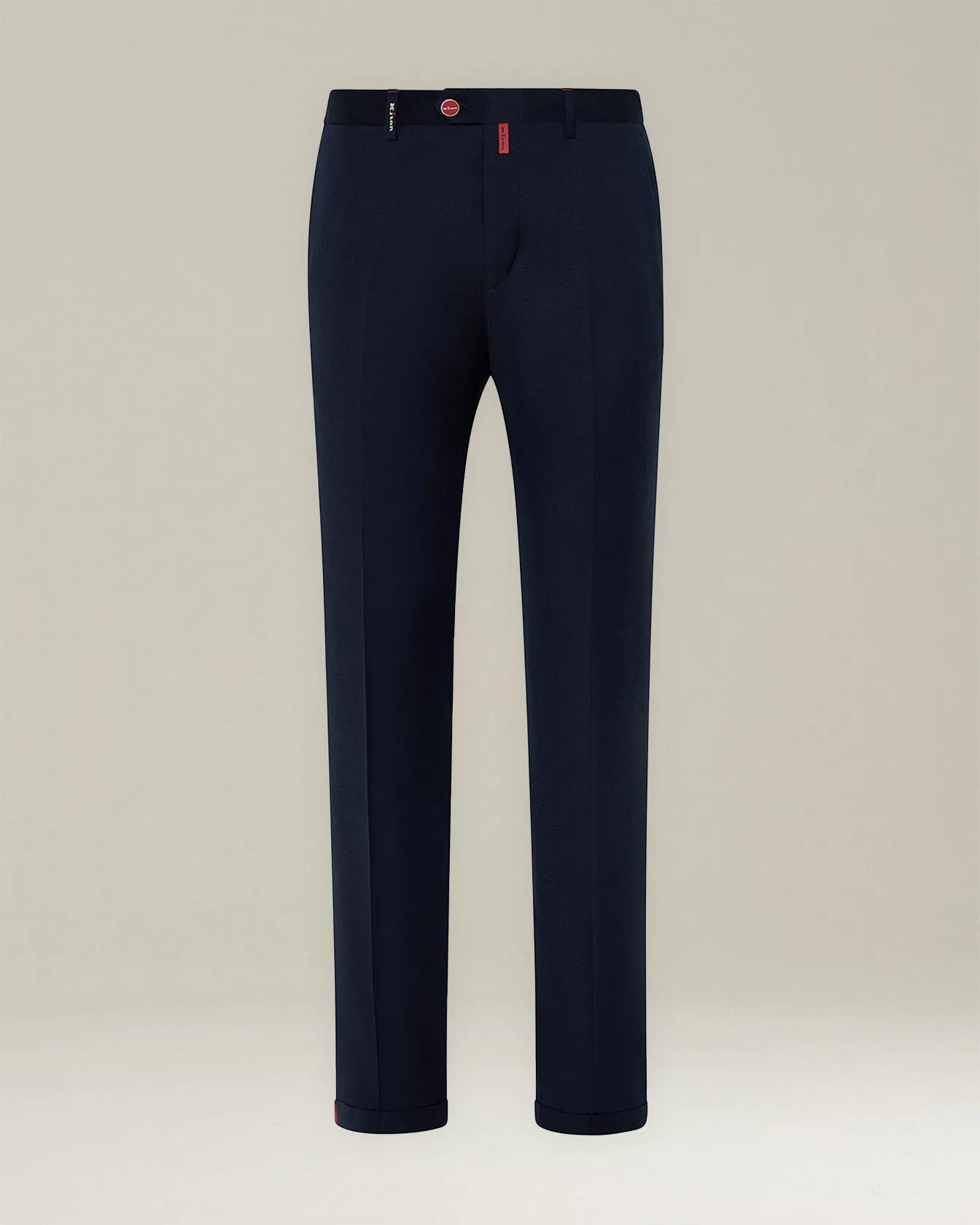WOOL CHINO TROUSERS sold by Kiton