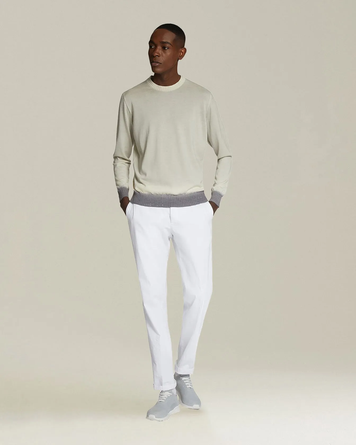 TROUSERS COTTON sold by Kiton product image thumbnail 5