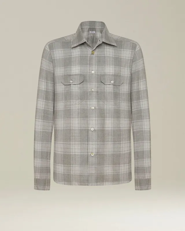 SHIRT CASHMERE made by Kiton