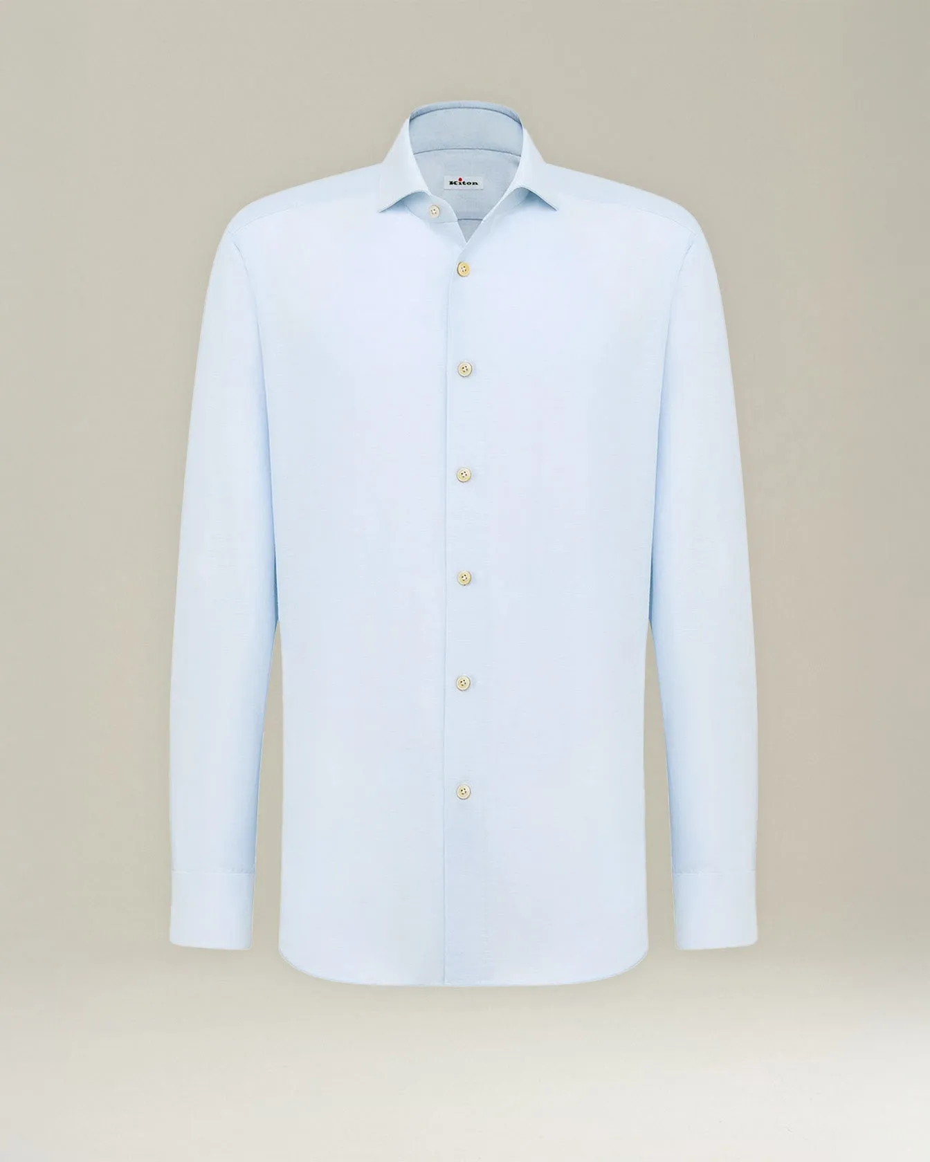 FORMAL COTTON-BLEND SHIRT sold by Kiton