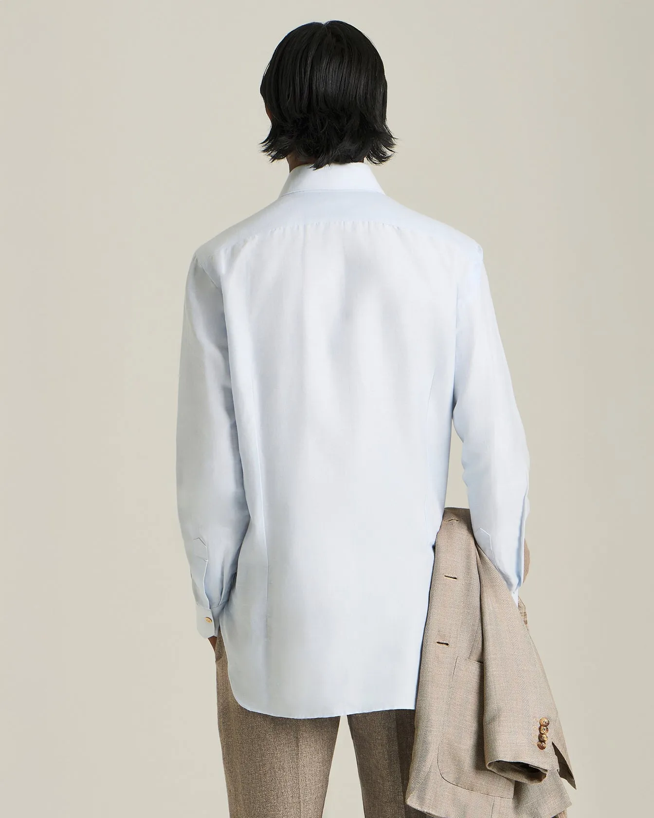 FORMAL COTTON-BLEND SHIRT sold by Kiton product image thumbnail 3