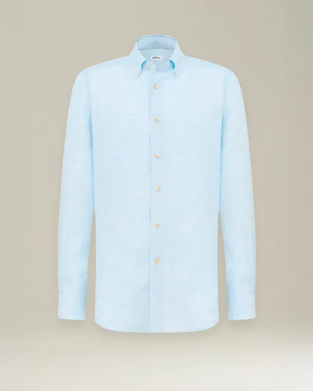 ESSENTIAL LINEN SHIRT sold by Kiton