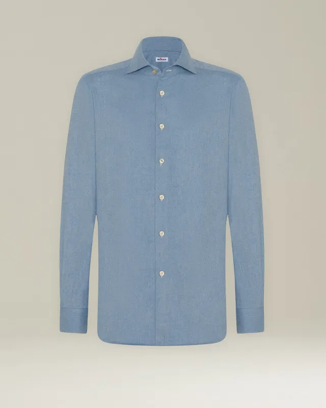 MONOCHROME FLANNEL SHIRT sold by Kiton