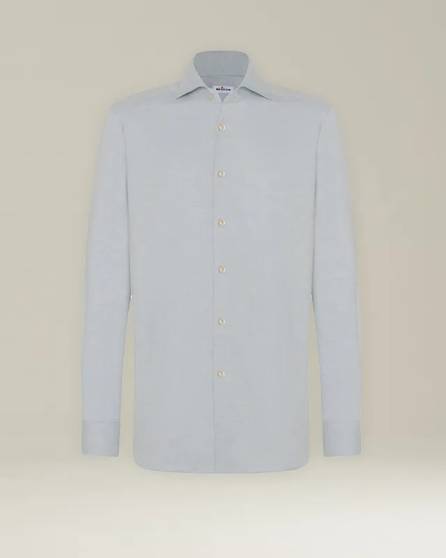 MONOCHROME FLANNEL SHIRT sold by Kiton