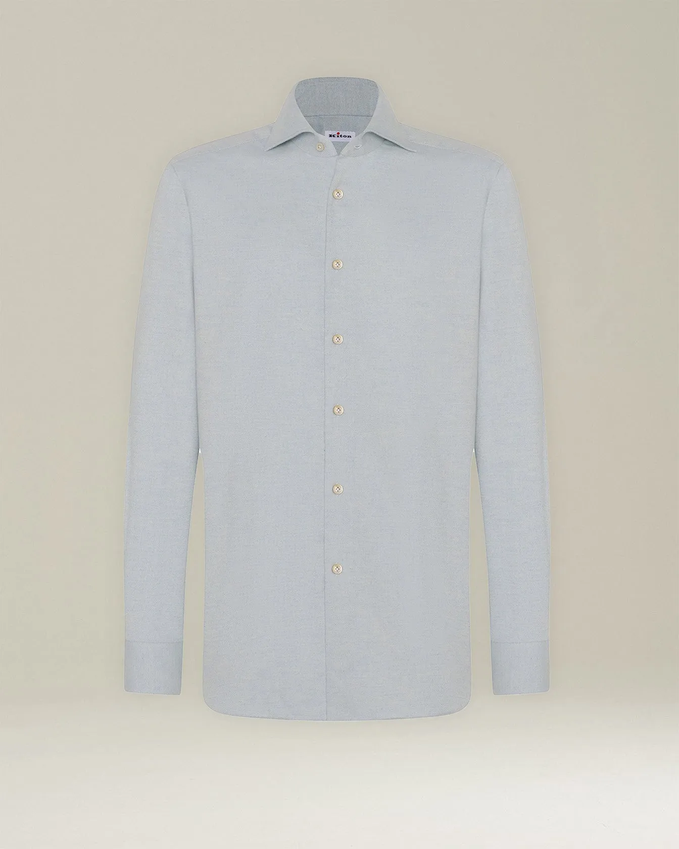 MONOCHROME FLANNEL SHIRT sold by Kiton