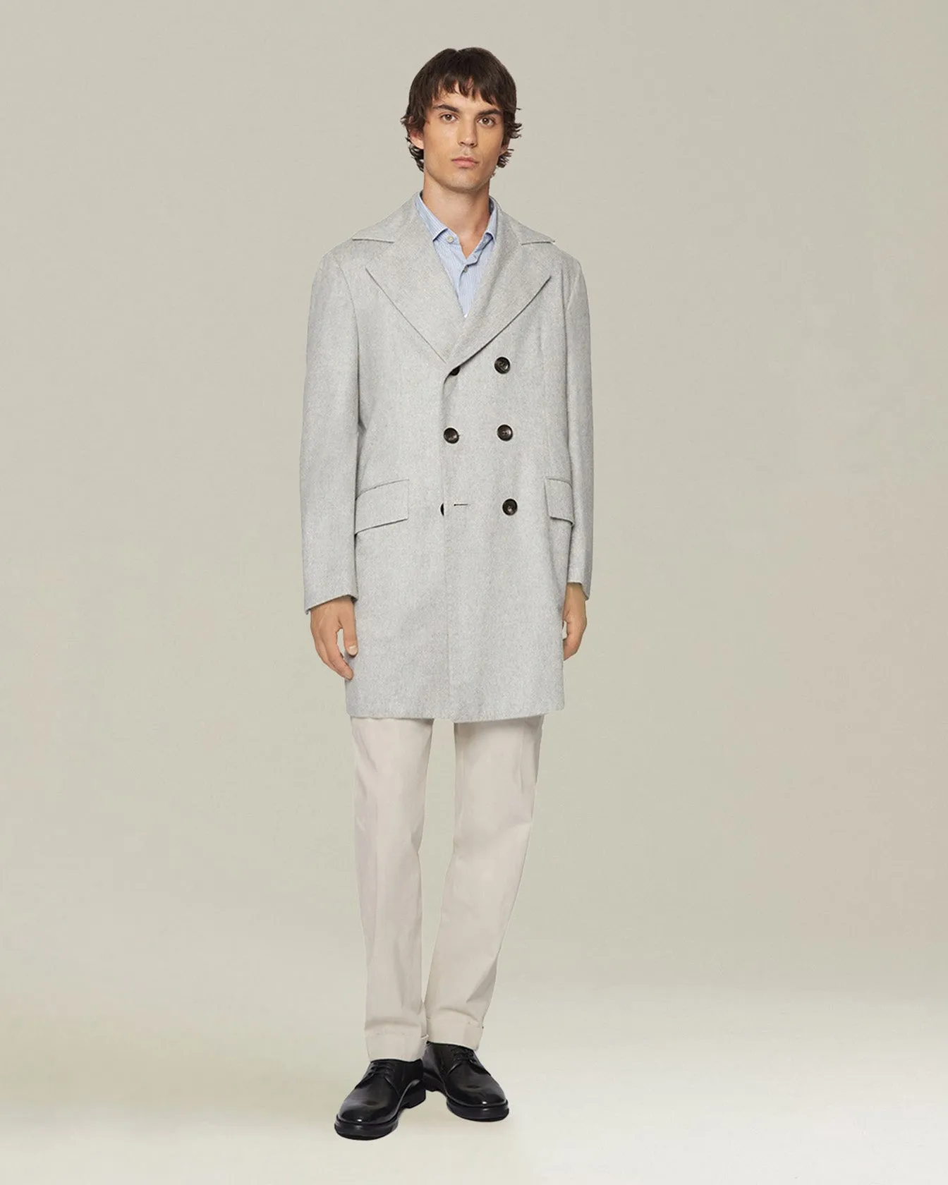 STRIPED COTTON SHIRT sold by Kiton product image thumbnail 5