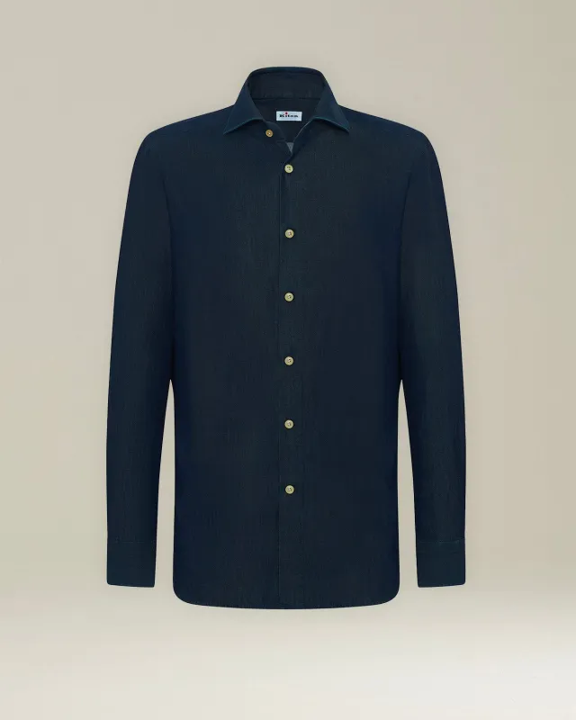 CASUAL DENIM SHIRT sold by Kiton