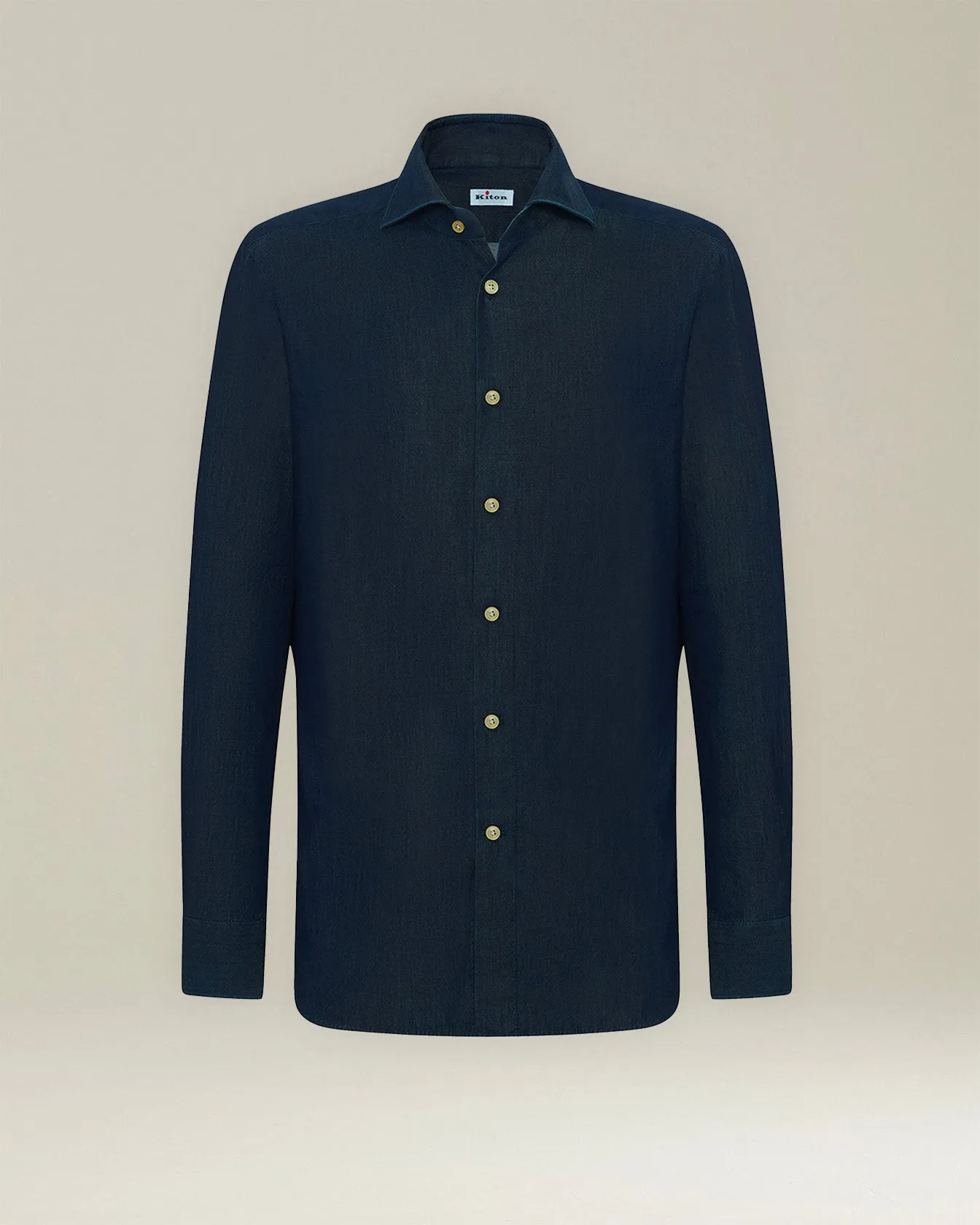CASUAL DENIM SHIRT sold by Kiton
