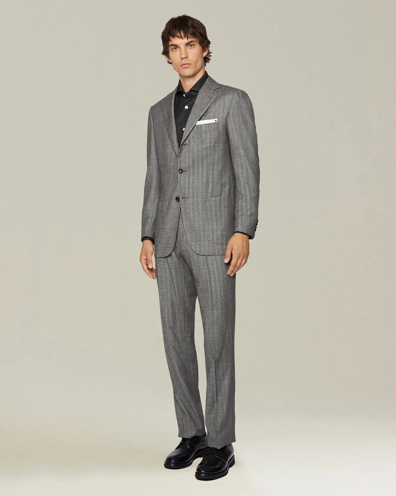 CASUAL DENIM SHIRT sold by Kiton product image thumbnail 5