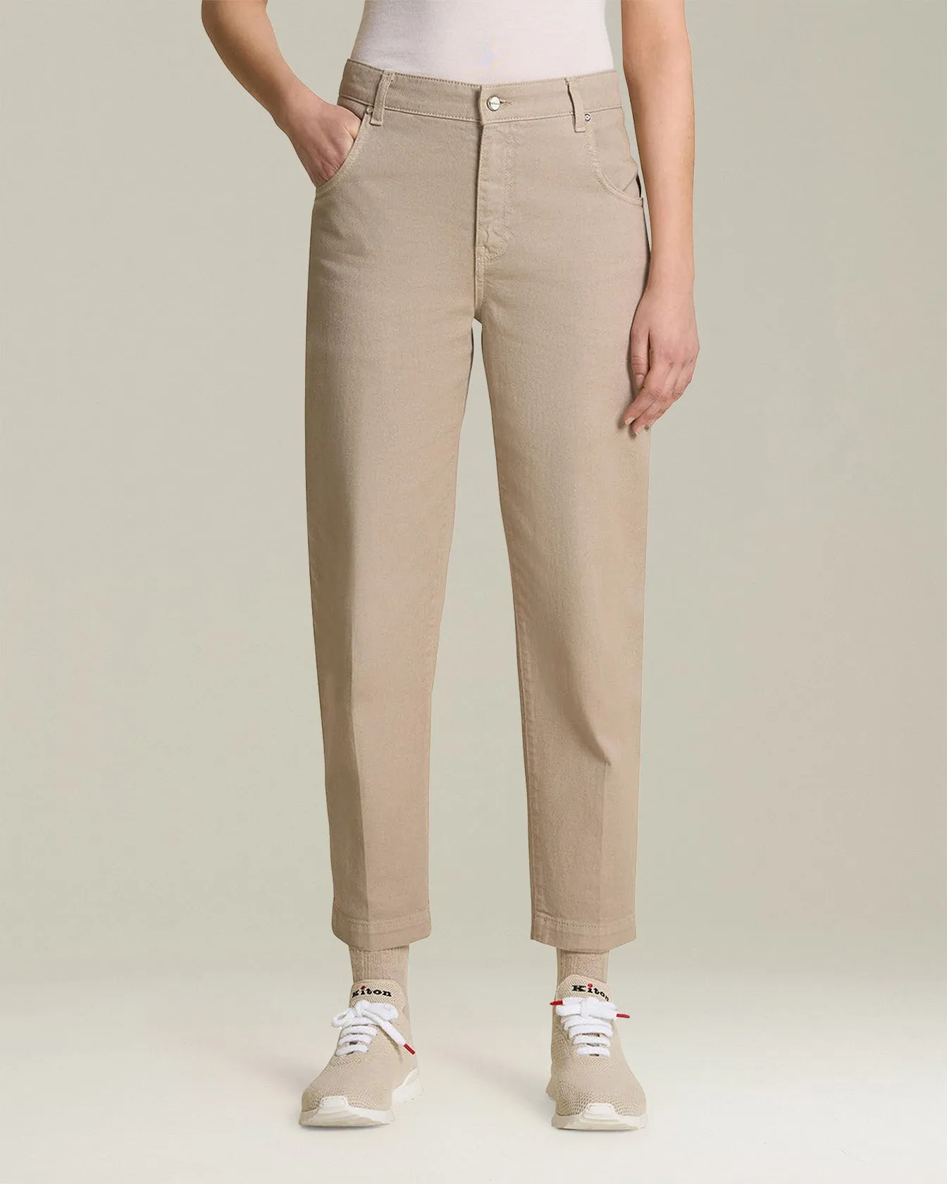 DENIM TAILORED JEANS sold by Kiton product image thumbnail 2