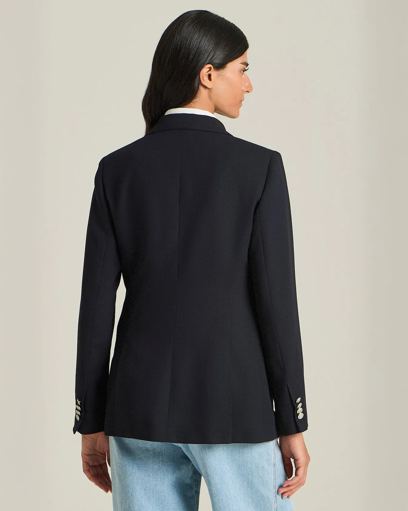 DOUBLE-BREASTED WOOL BLAZER - TENNIS CAPSULE COLLECTION sold by Kiton product image thumbnail 3
