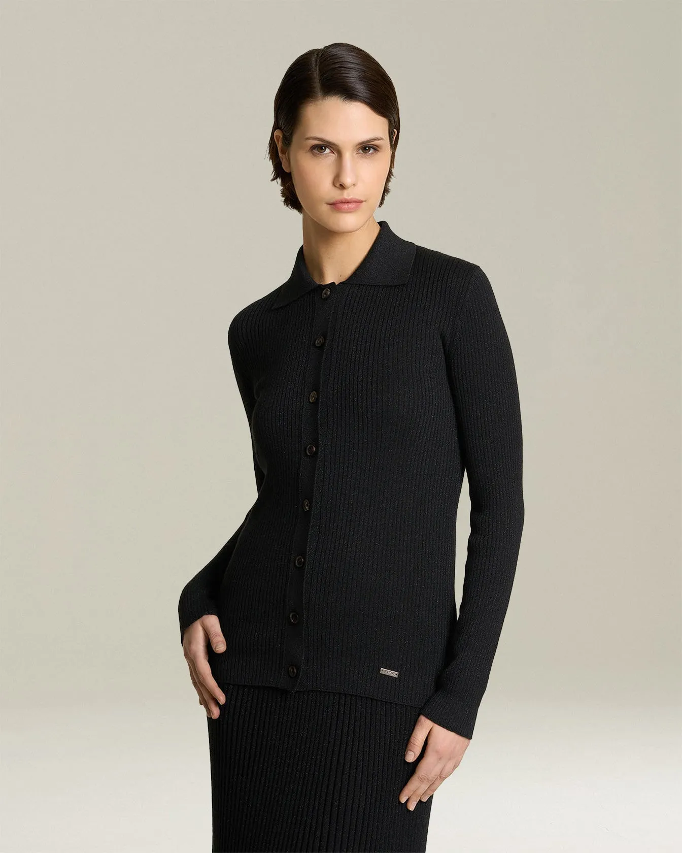 LAMÉ WOOL SHIRT sold by Kiton product image thumbnail 2