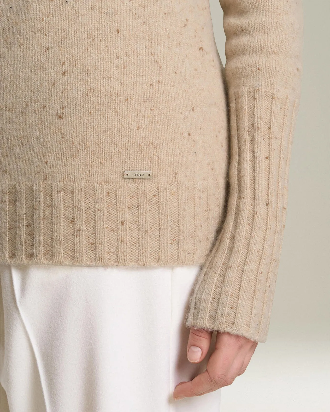 CASHMERE POLO NECK JUMPER sold by Kiton product image thumbnail 4