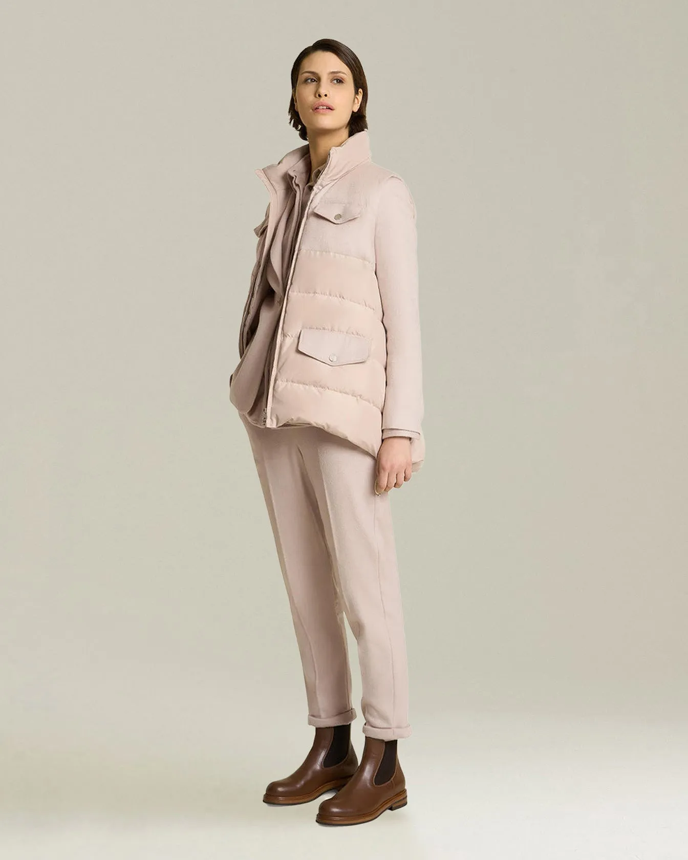 CASHMERE SLEEVELESS JACKET sold by Kiton product image thumbnail 5