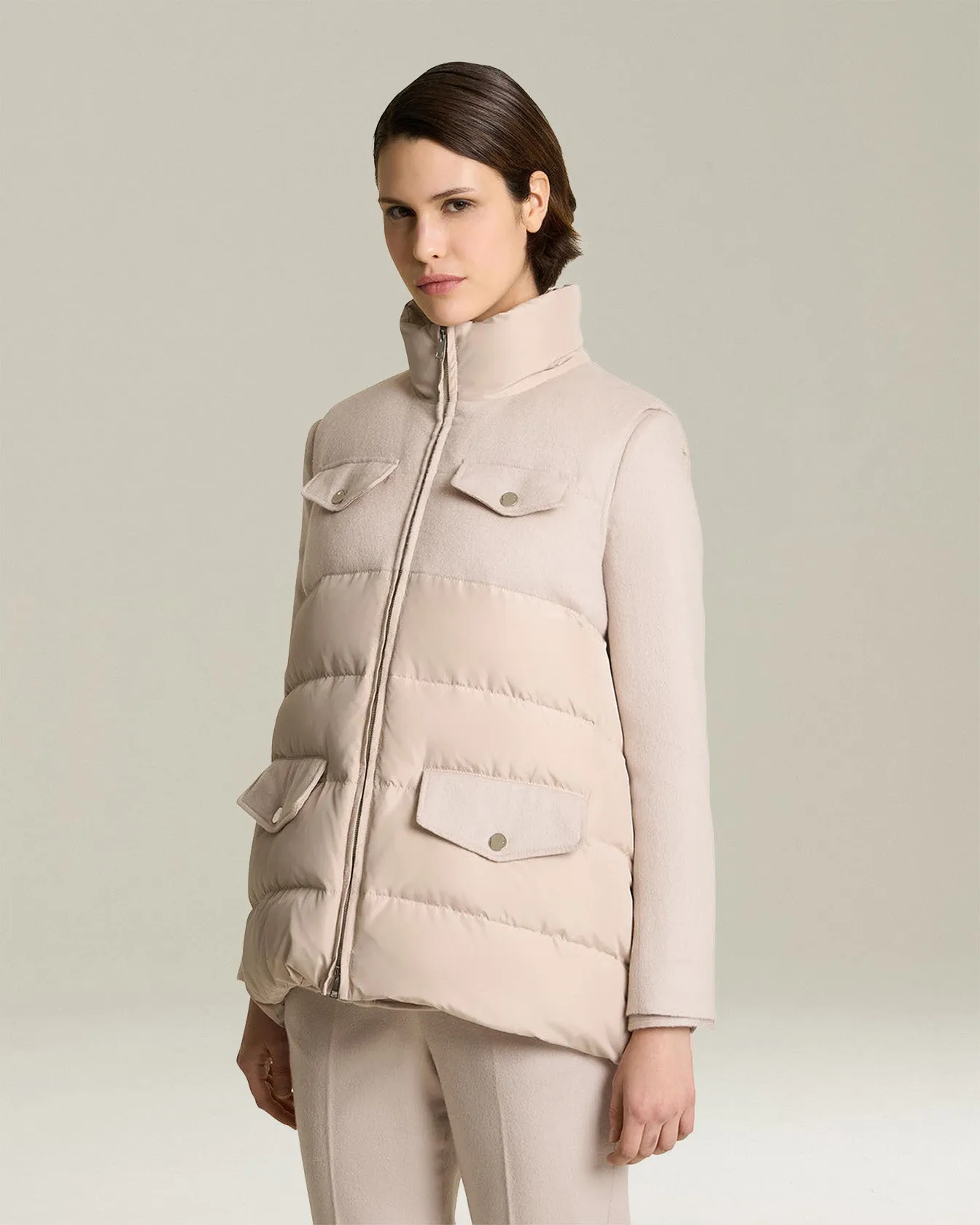 CASHMERE SLEEVELESS JACKET sold by Kiton product image thumbnail 2