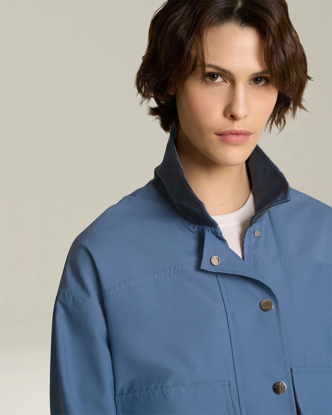 WOOL SHIRT JACKET sold by Kiton product image thumbnail 4