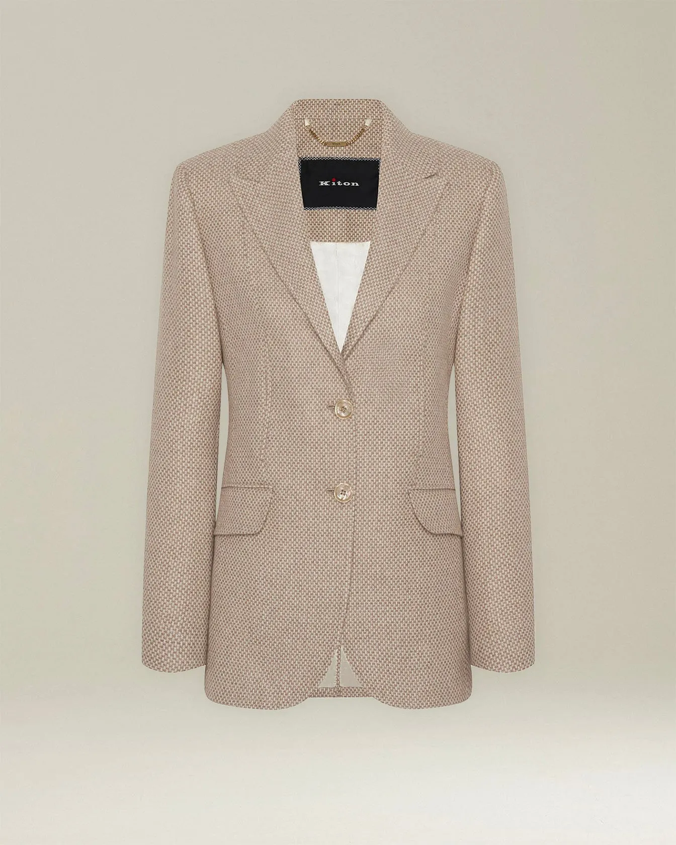 SINGLE-BREASTED CASHMERE BLAZER sold by Kiton