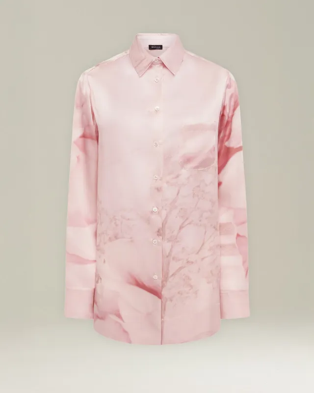 PRINTED SILK SHIRT sold by Kiton