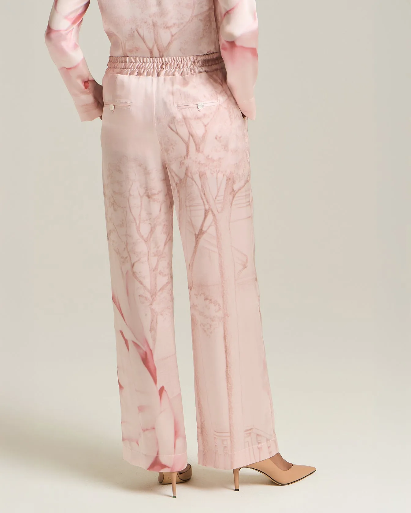 PRINTED SILK TROUSERS sold by Kiton product image thumbnail 3
