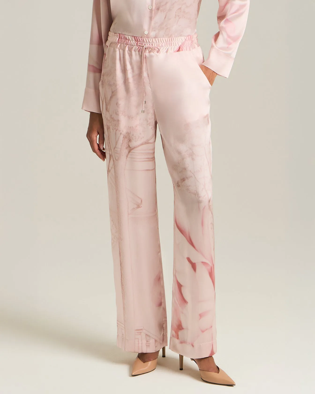 PRINTED SILK TROUSERS sold by Kiton product image thumbnail 2
