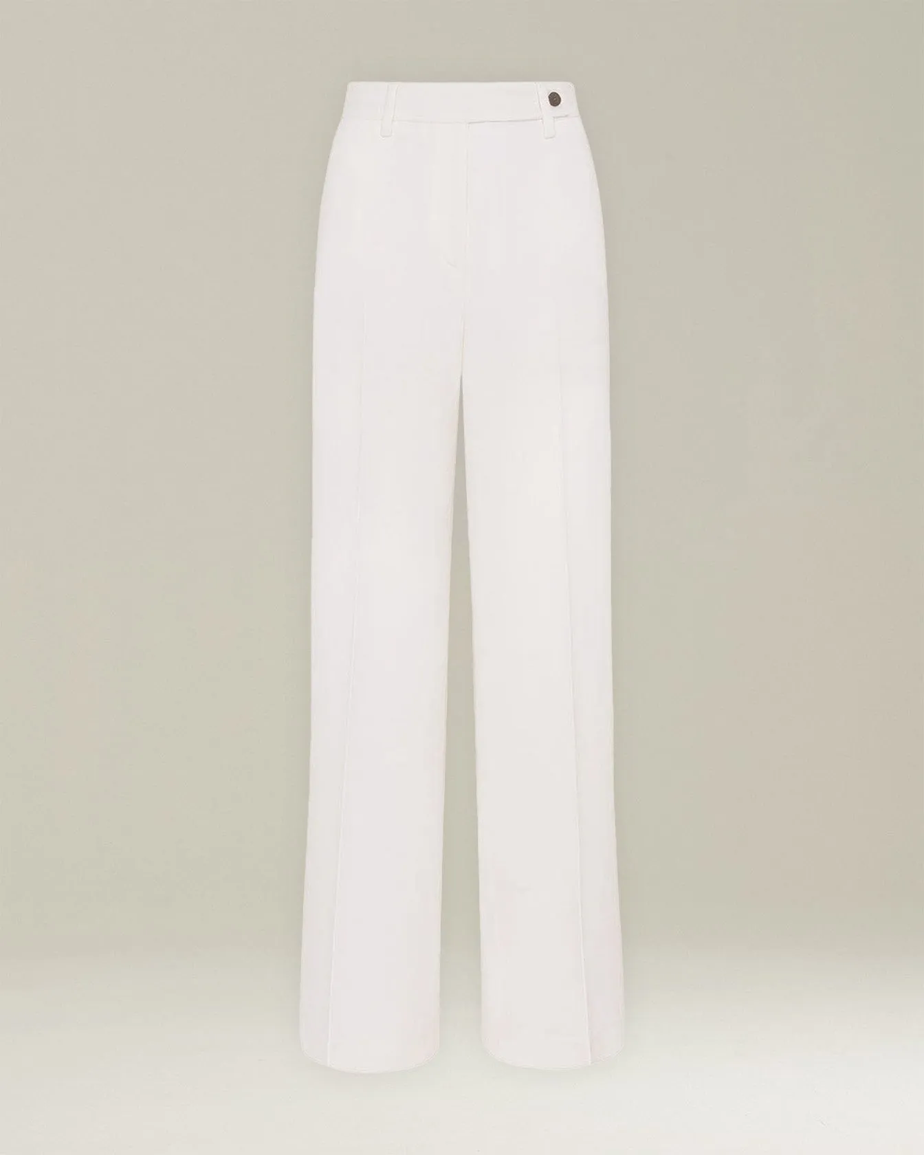 MONOCHROME WOOL TROUSERS sold by Kiton