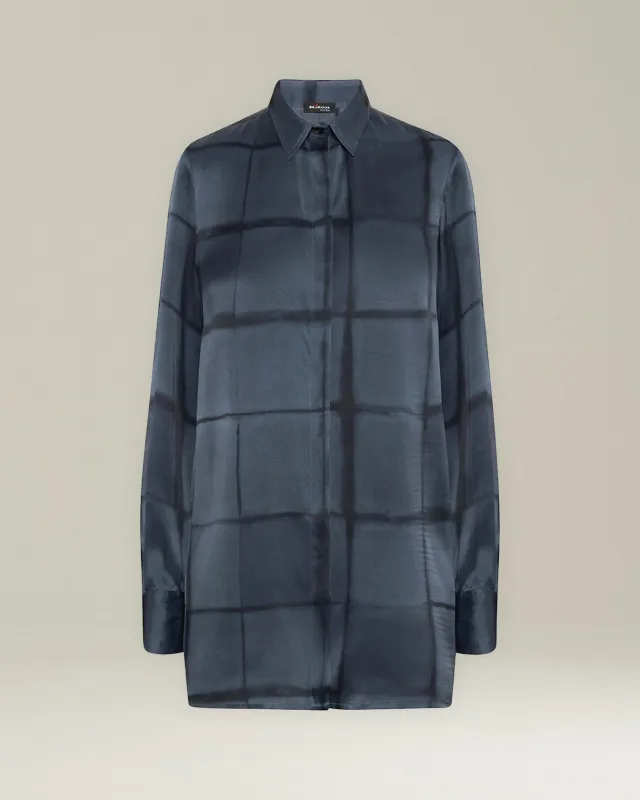 PRINTED SILK SHIRT sold by Kiton
