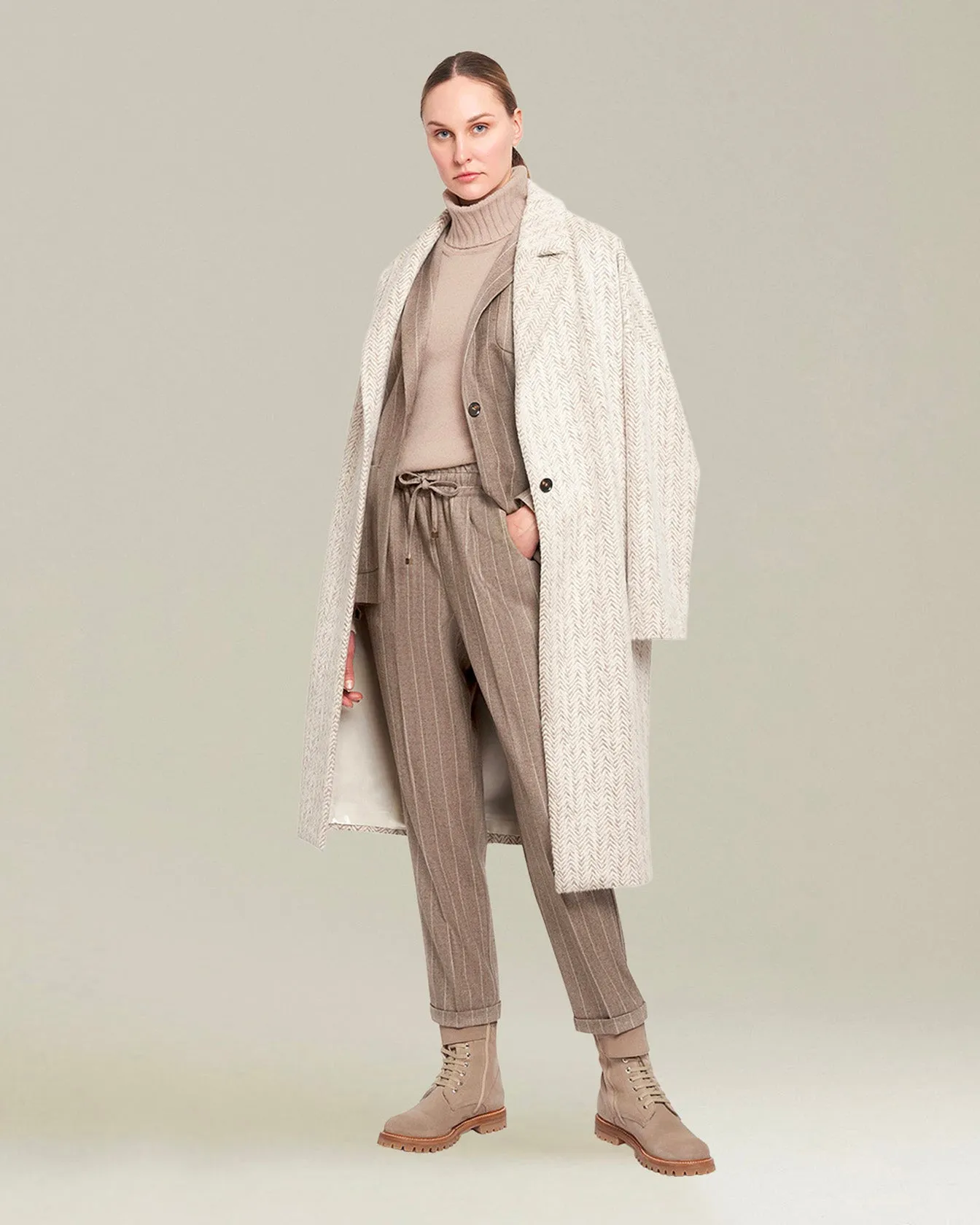 SWEATER HIGH NECK CASHMERE sold by Kiton product image thumbnail 5